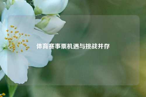 体育赛事票机遇与挑战并存