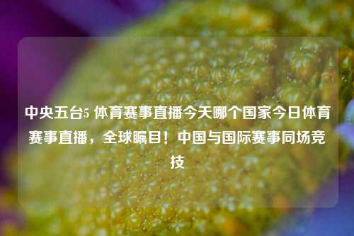中央五台5 体育赛事直播今天哪个国家今日体育赛事直播，全球瞩目！中国与国际赛事同场竞技